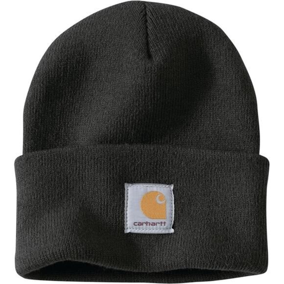 Carhartt Men's Knit Cuffed Beanie (Black) - Picture 1 of 2